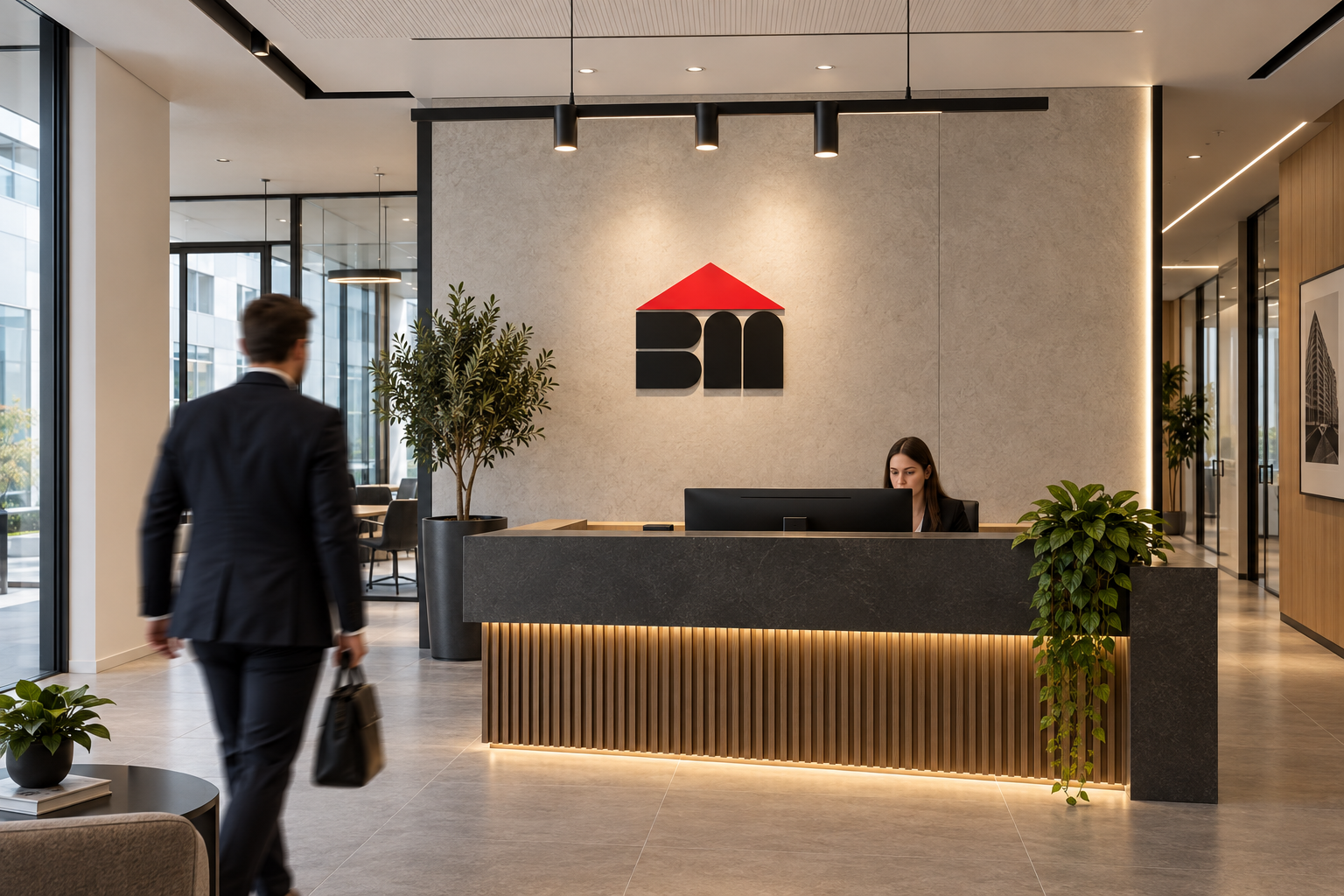 Beratungsgespräch im Büro